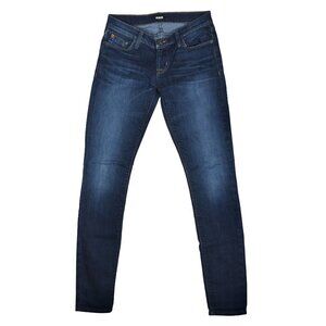 Hudson Ankle Krista Super Skinny Jeans in Niya Color Size 26 Dark wash